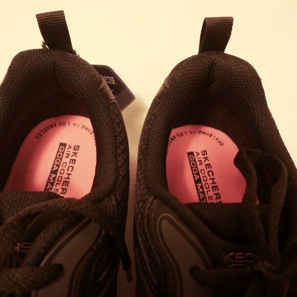 Skechers Go Run Women's Size 7 Black Athletic Running Shoes Sneakers - Picture 11 of 16